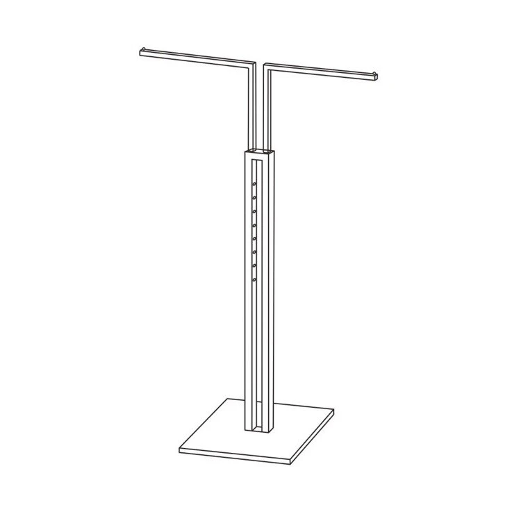 2 way display rack - straight